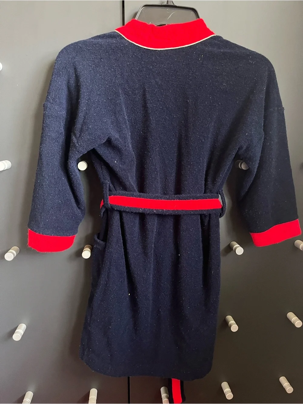 Vintage 1980s St. Michael Marks & Spencer Boys 7-8 Bath Robe Dressing Gown